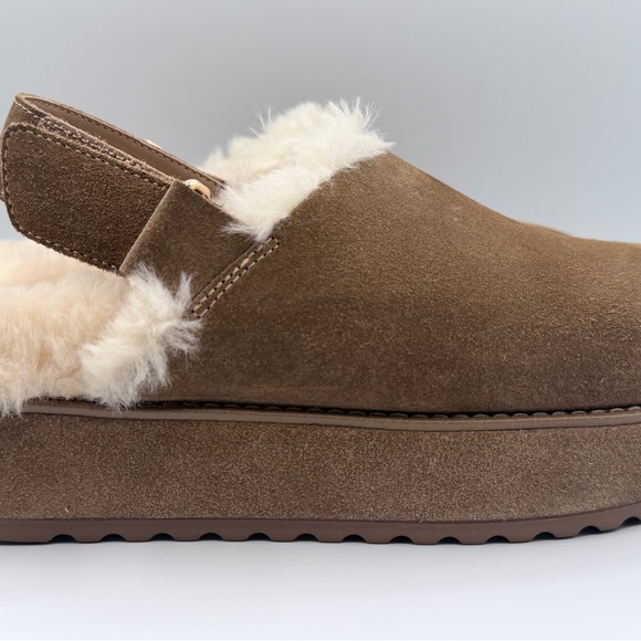 Steve Madden “Mellow-F” cognac suede clogs - Picture 3 of 6